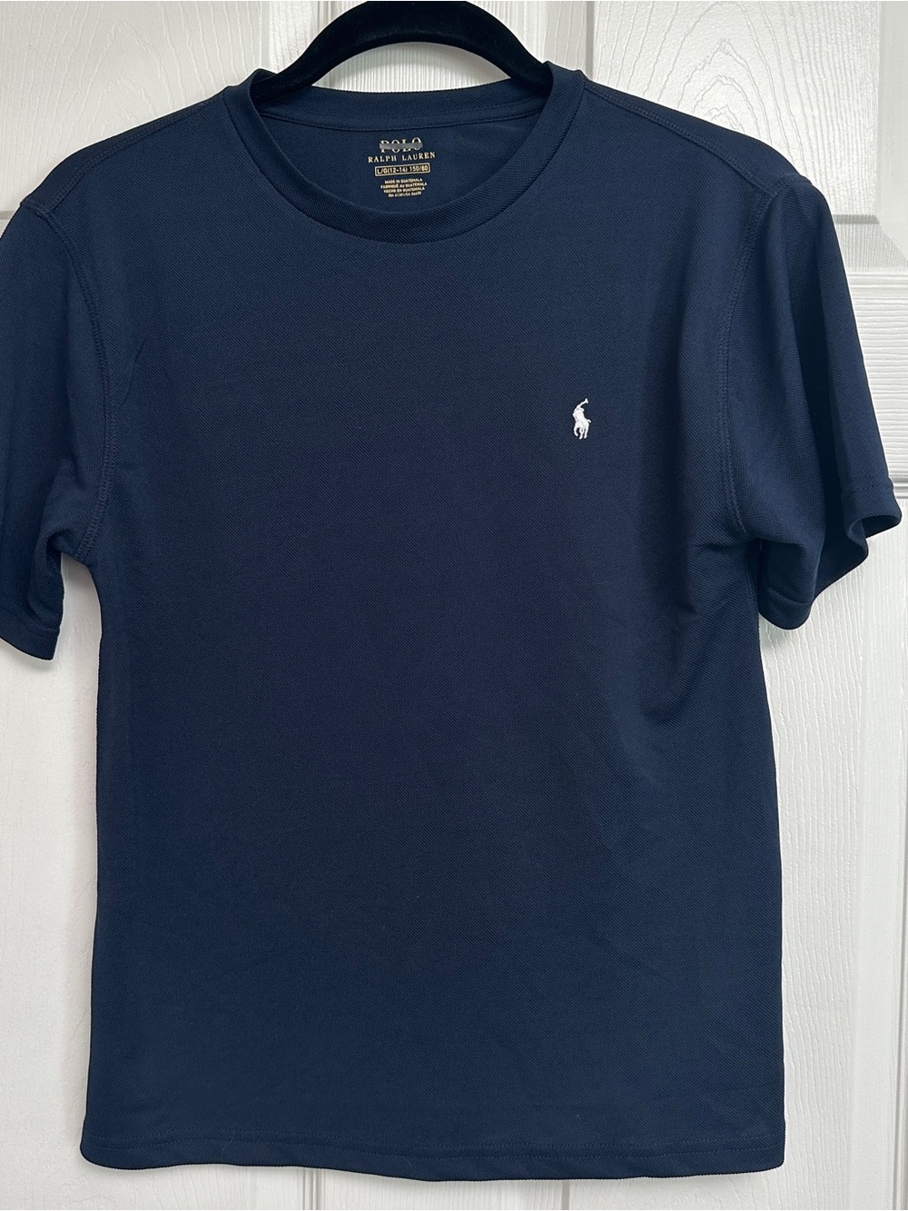 Polo by Ralph Lauren Navy Short Sleeve Crewneck Tee with White Pony